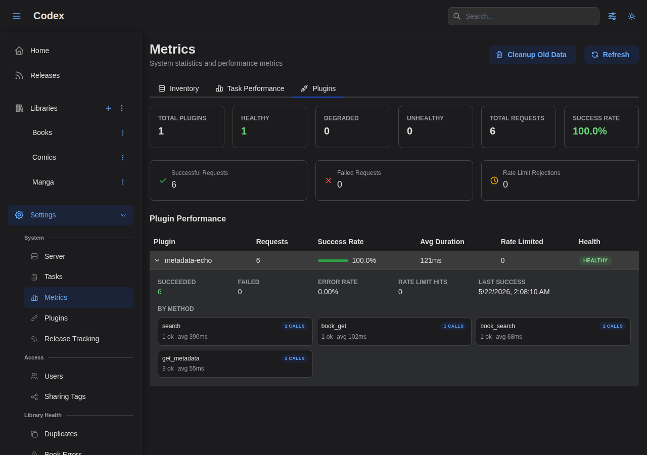 Metrics - Plugins Expanded